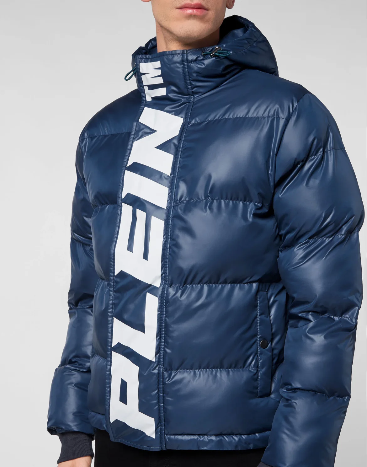 Nylon Down Jacket, цвет: Синий