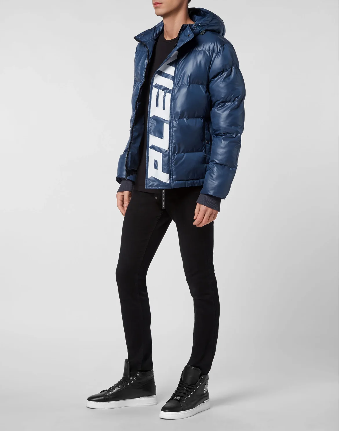 Nylon Down Jacket, цвет: Синий