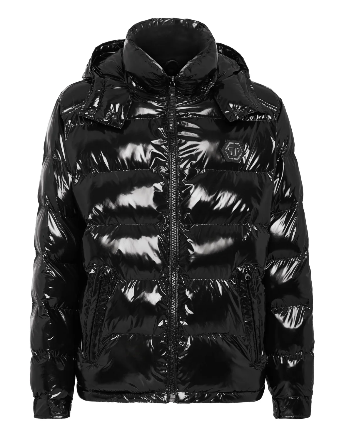 Nylon Down Jacket, цвет: Черный
