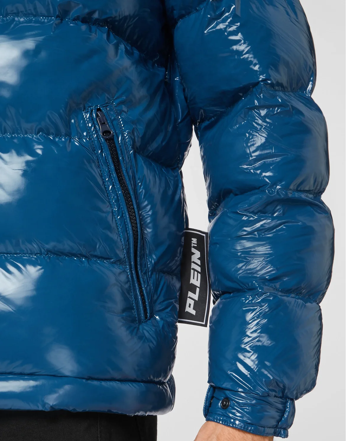 Nylon Down Jacket, цвет: Синий