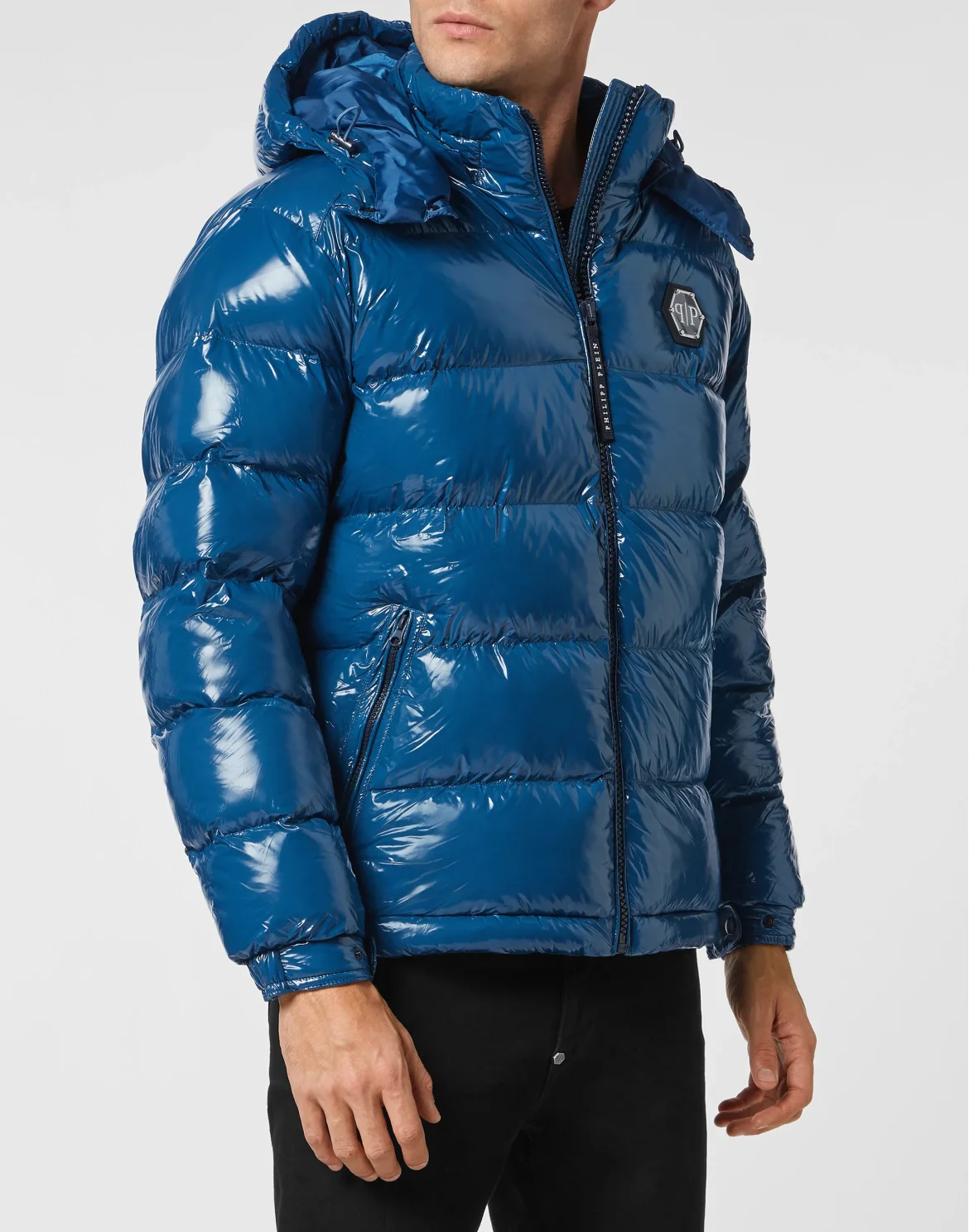 Nylon Down Jacket, цвет: Синий