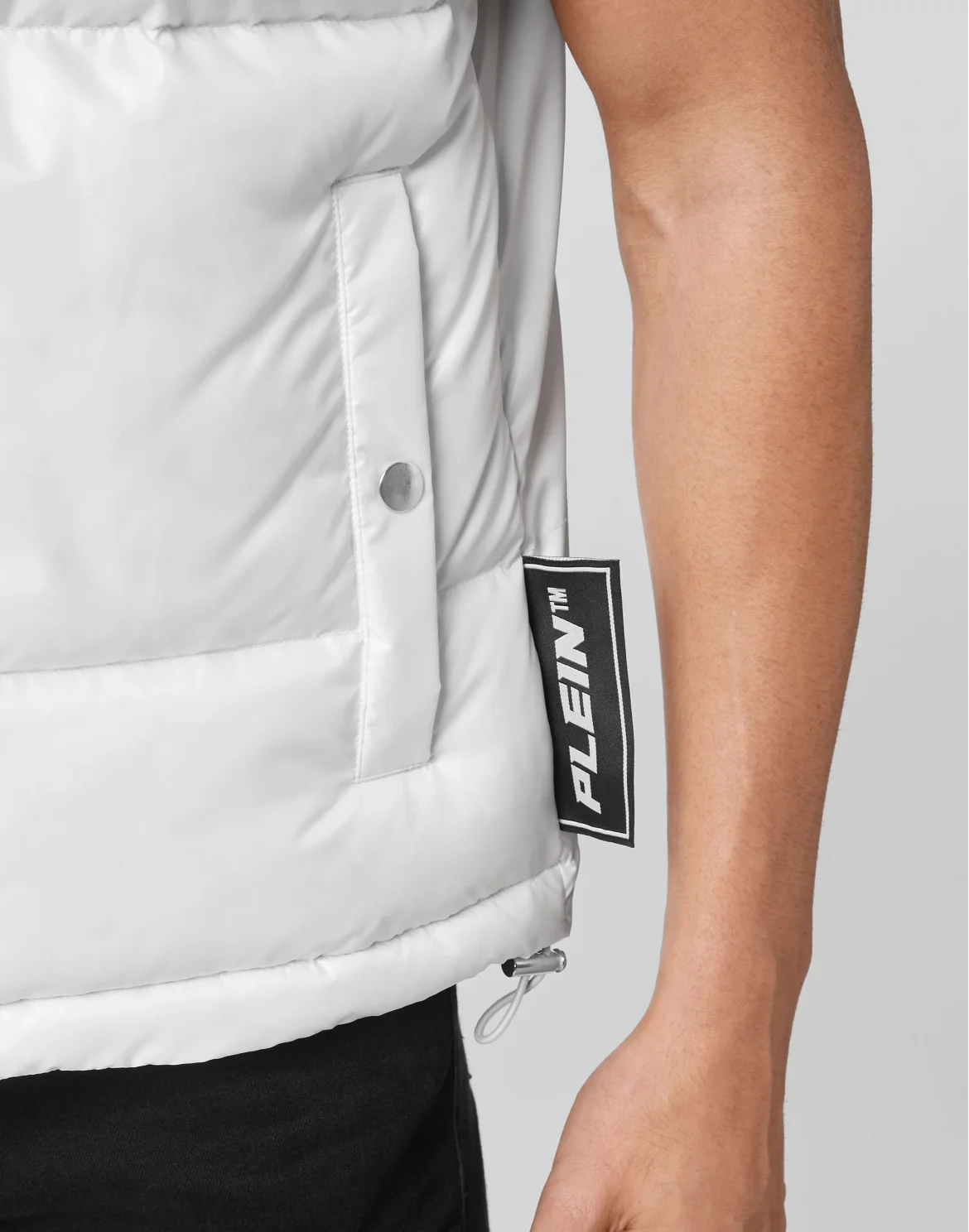 Nylon Down Jacket Vest, цвет: Белый