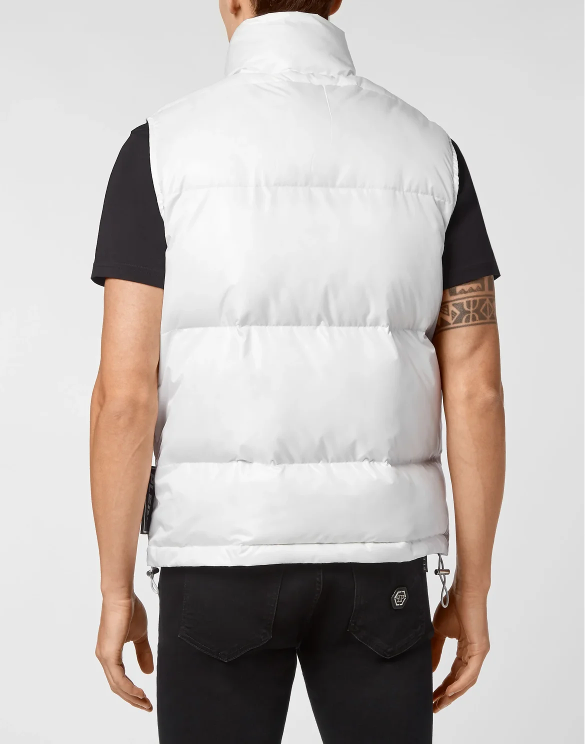 Nylon Down Jacket Vest, цвет: Белый