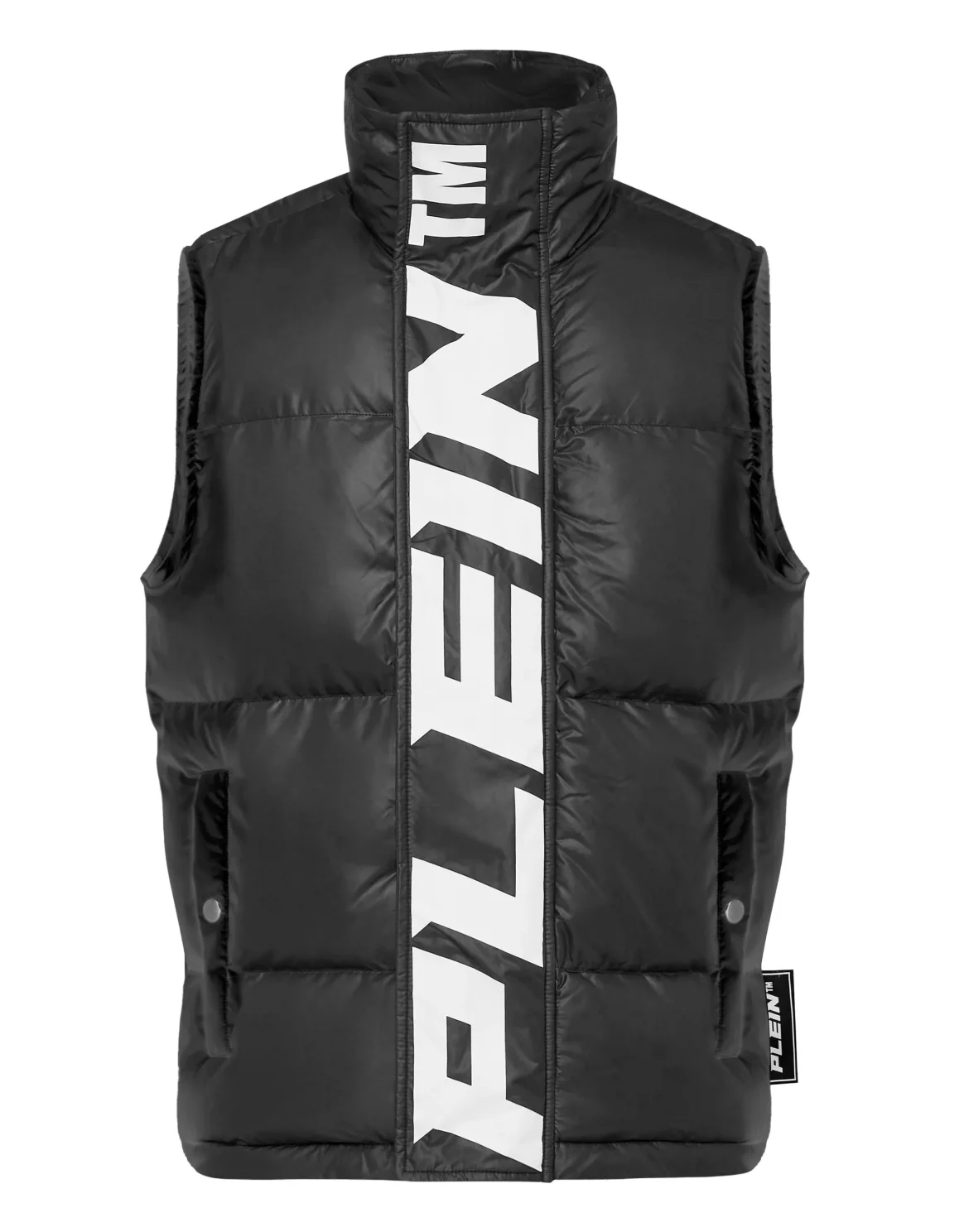 Nylon Down Jacket Vest, цвет: Черный