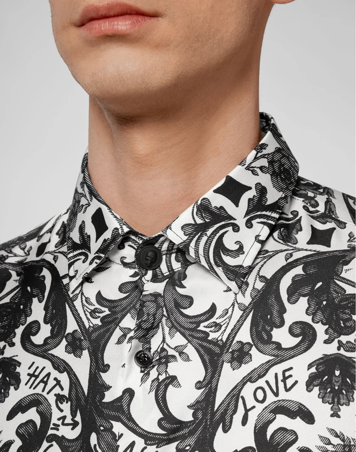 Silk Shirt Dandy LS New Baroque, цвет: Белый