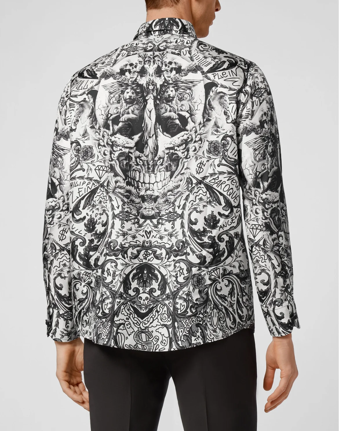 Silk Shirt Dandy LS New Baroque, цвет: Белый