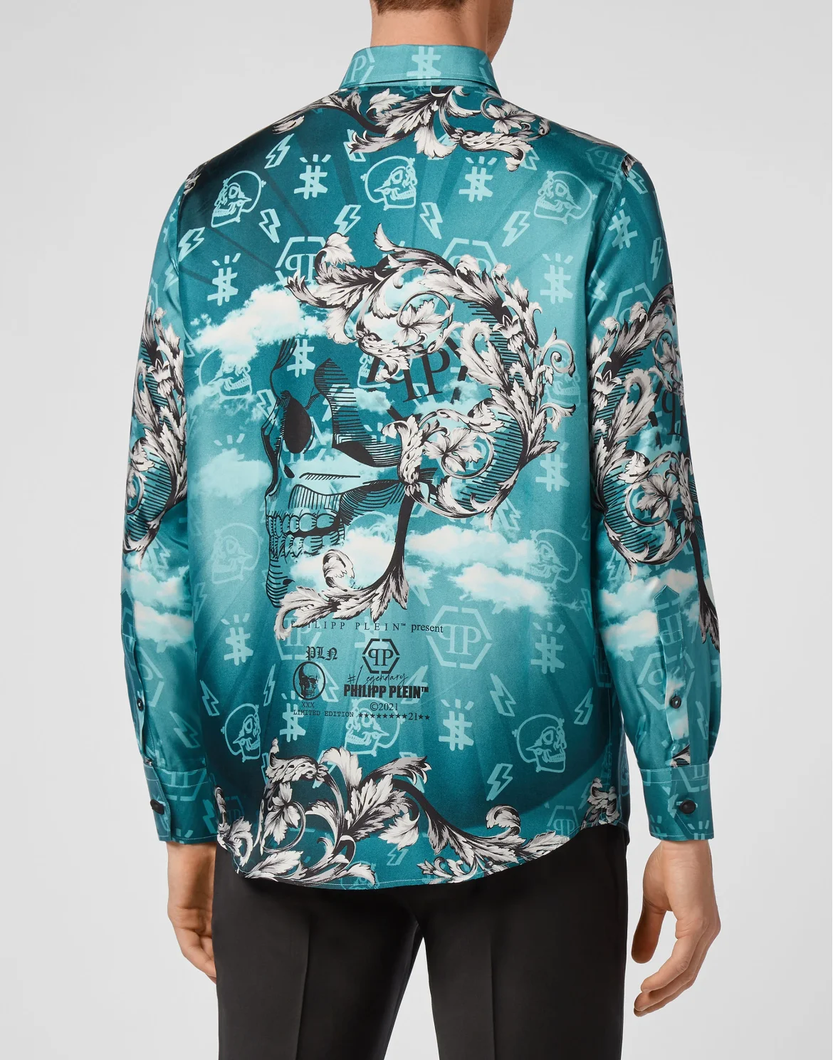 Silk Shirt Dandy LS New Baroque, цвет: Зеленый