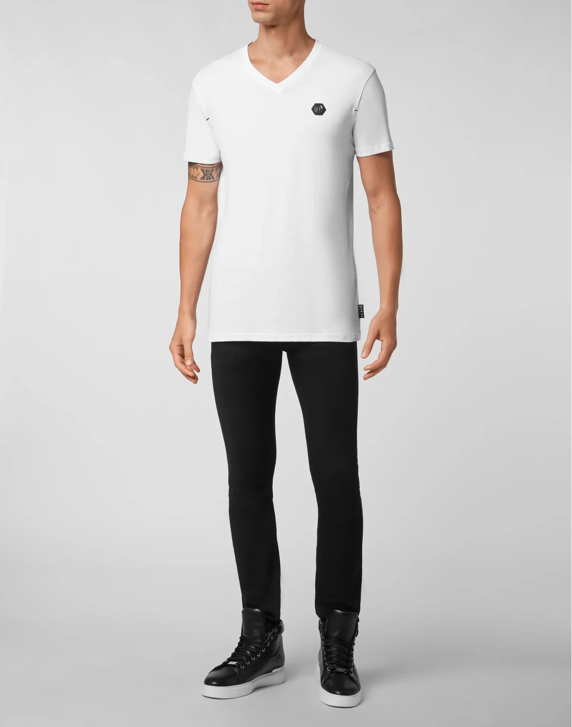 T-shirt V-Neck SS Istitutional, цвет: Белый