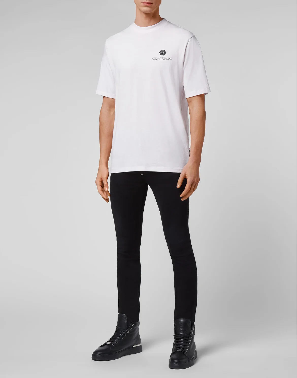 T-shirt Round Neck SS Heart Breaker, цвет: Розовый