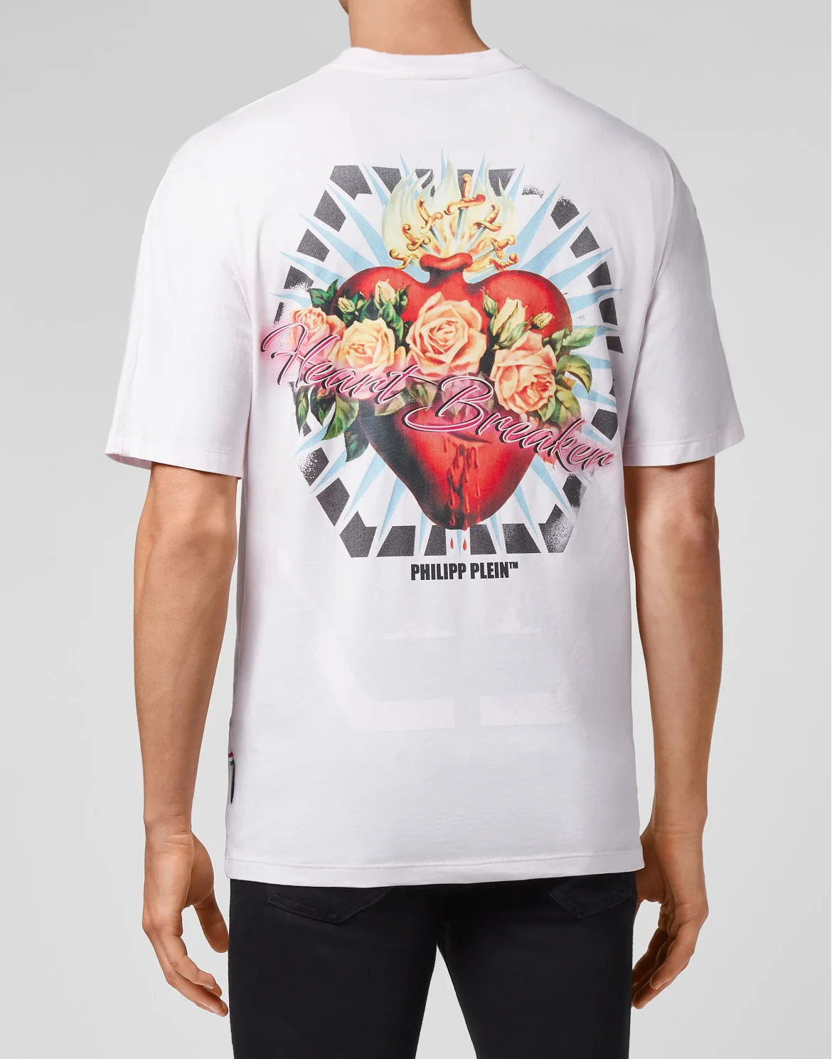 T-shirt Round Neck SS Heart Breaker, цвет: Розовый
