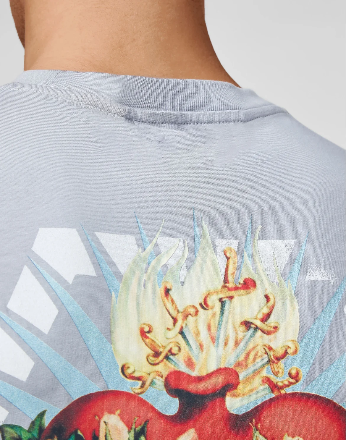 T-shirt Round Neck SS Heart Breaker, цвет: Голубой