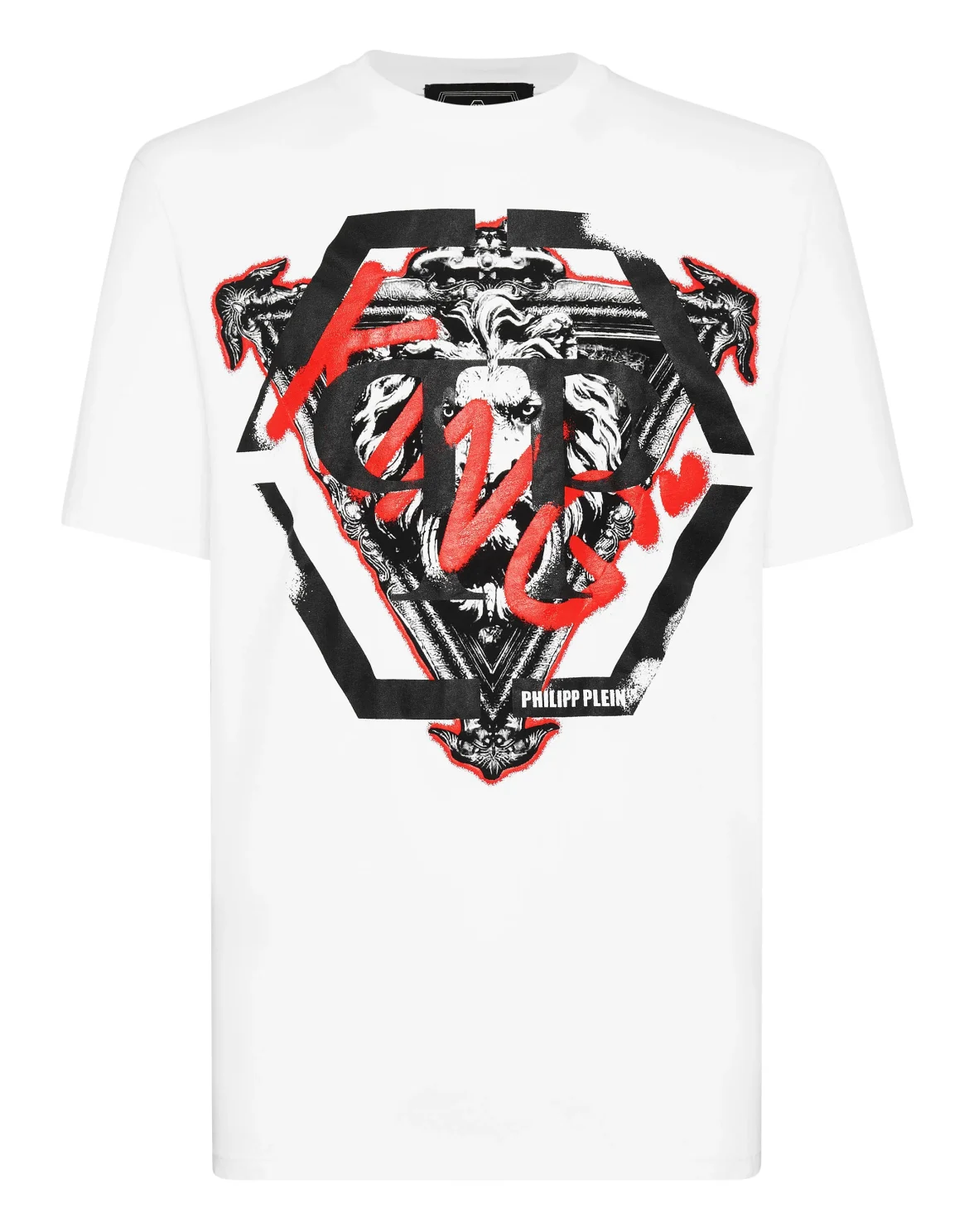 T-shirt Round Neck SS Hexagon, цвет: Белый