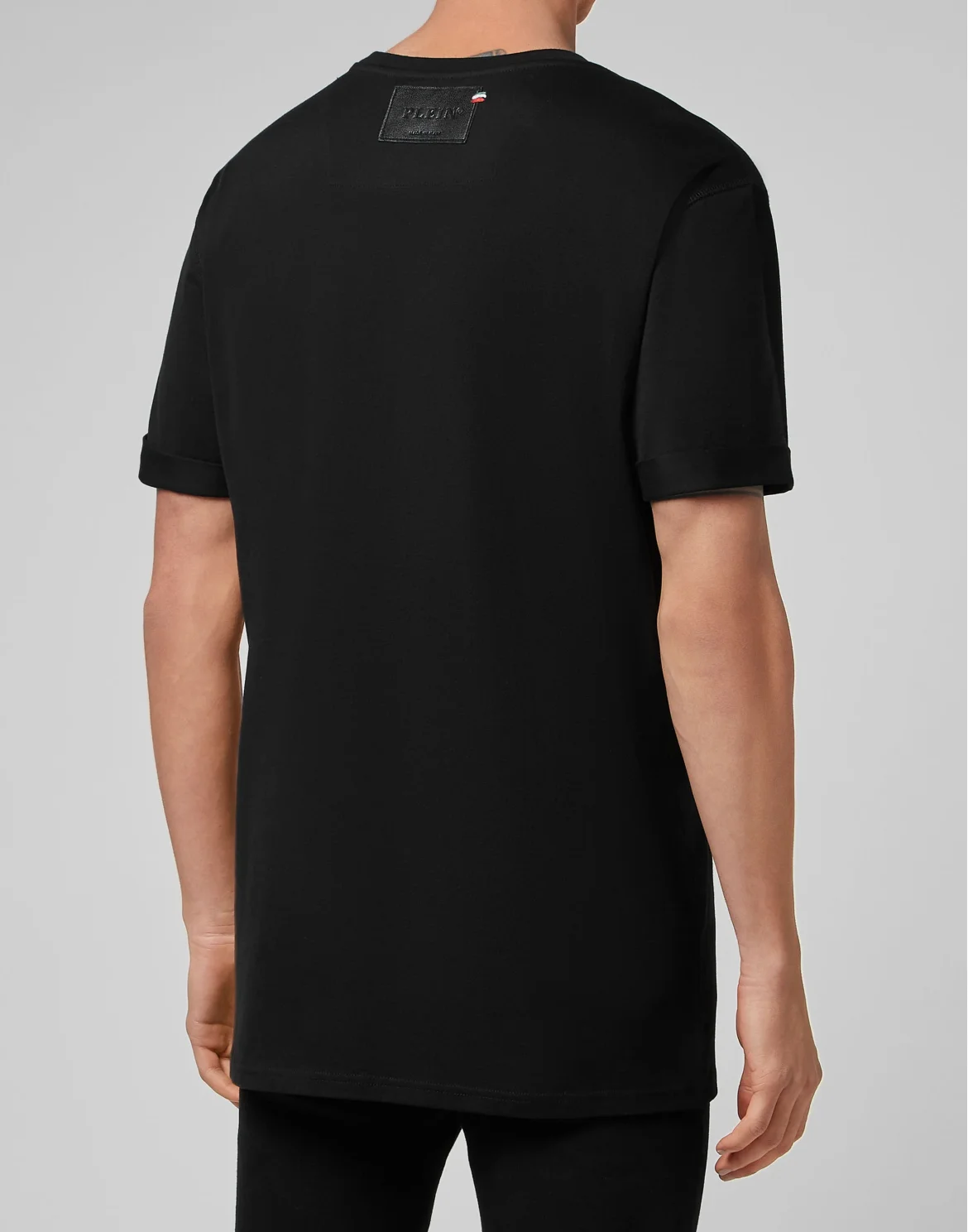 T-shirt Round Neck SS Signature, цвет: Черный