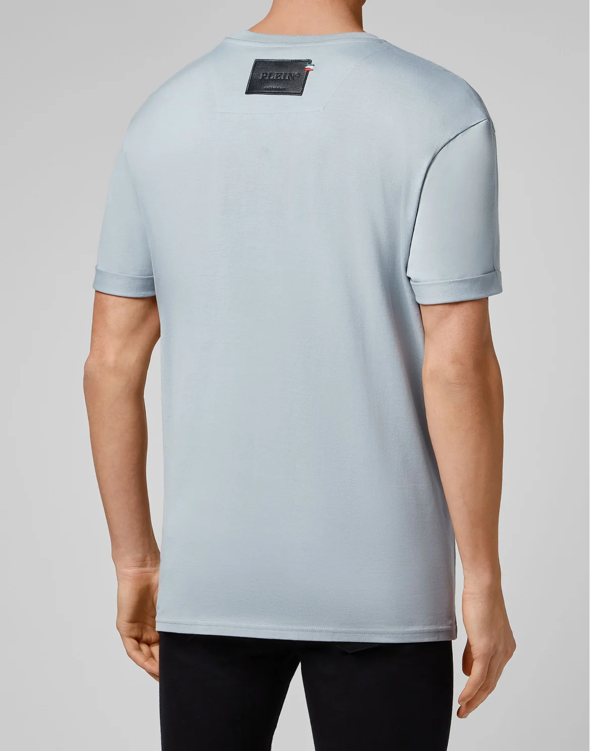 T-shirt Round Neck SS Signature, цвет: Серый