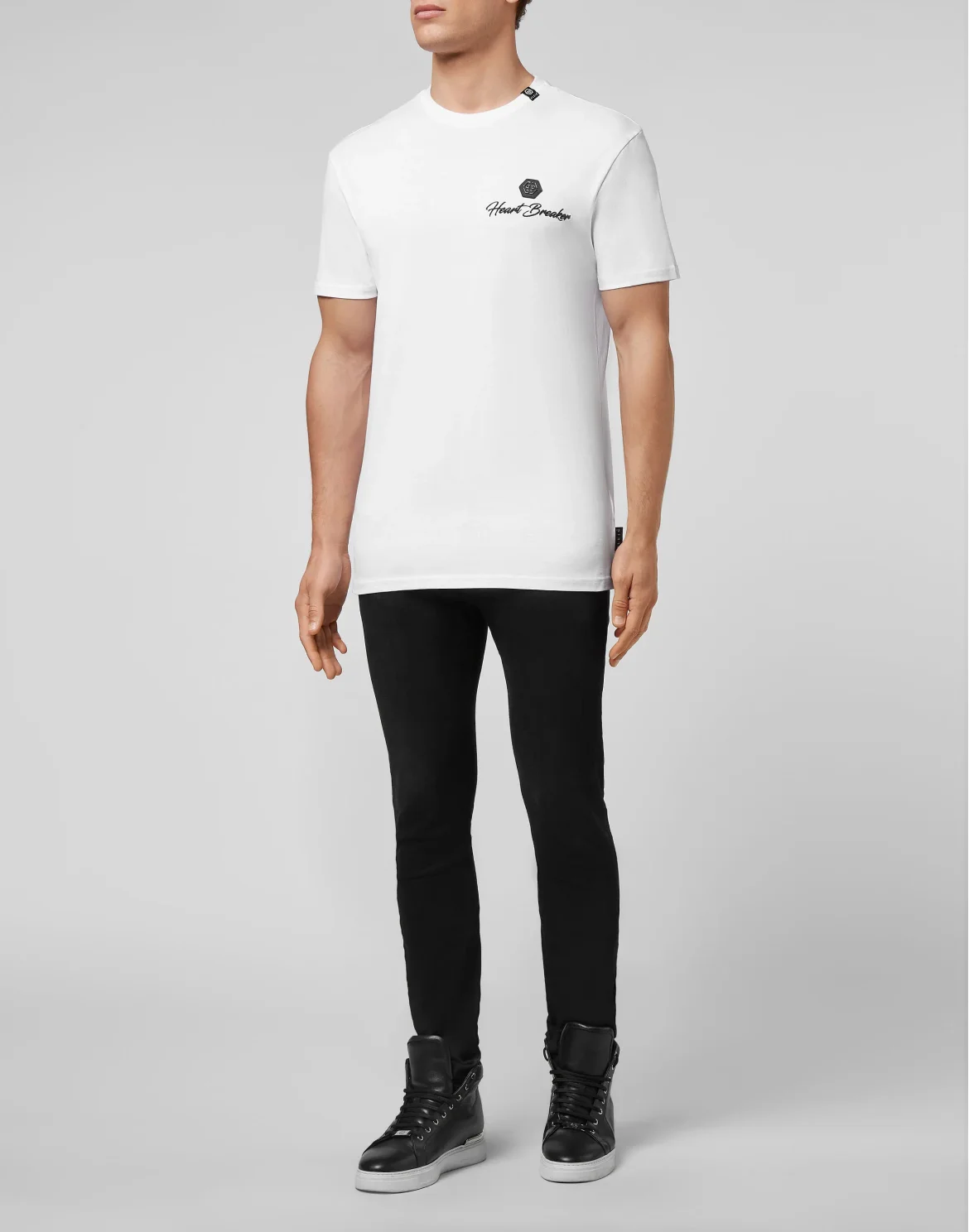 T-shirt Round Neck SS Heart Breaker, цвет: Белый