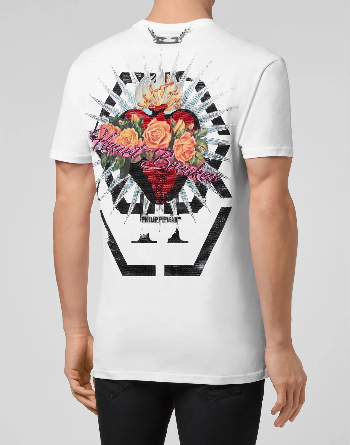 T-shirt Round Neck SS Heart Breaker, цвет: Белый