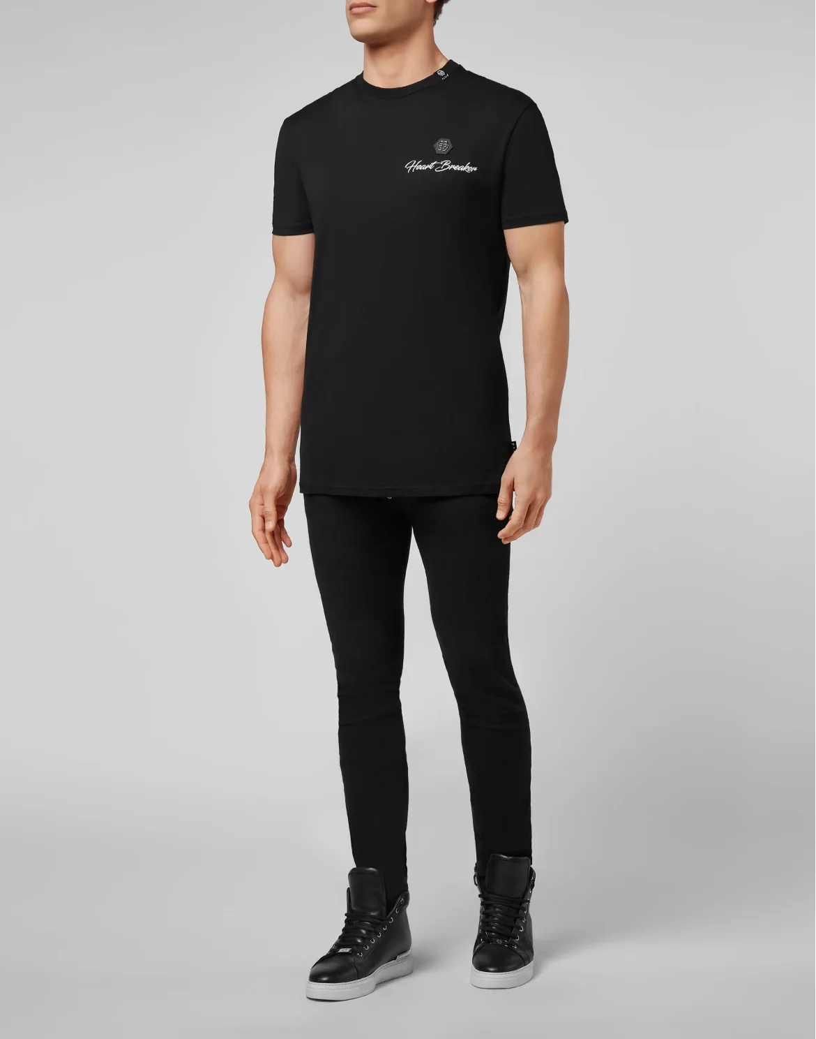 T-shirt Round Neck SS Heart Breaker, цвет: Черный