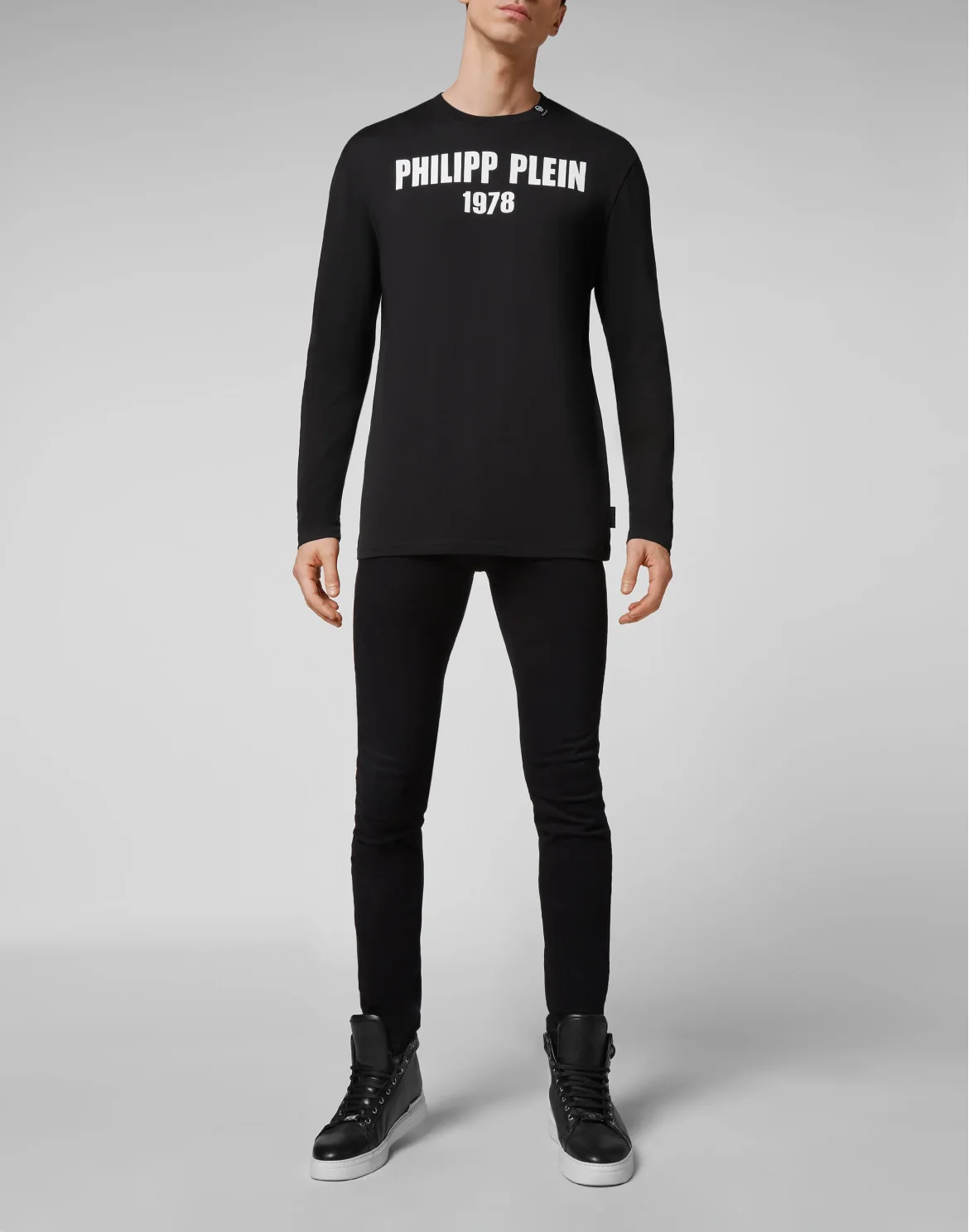 T-shirt Round Neck LS PP1978, цвет: Черный