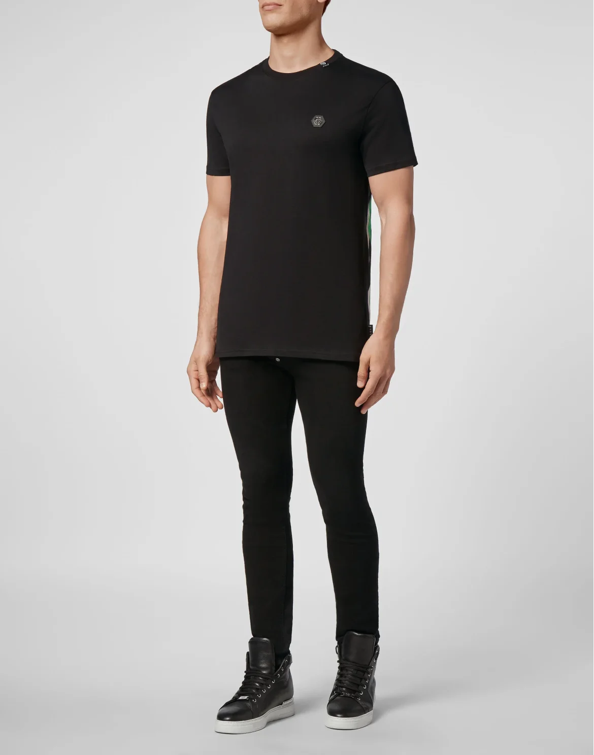 T-shirt Round Neck SS PP1978, цвет: Черный
