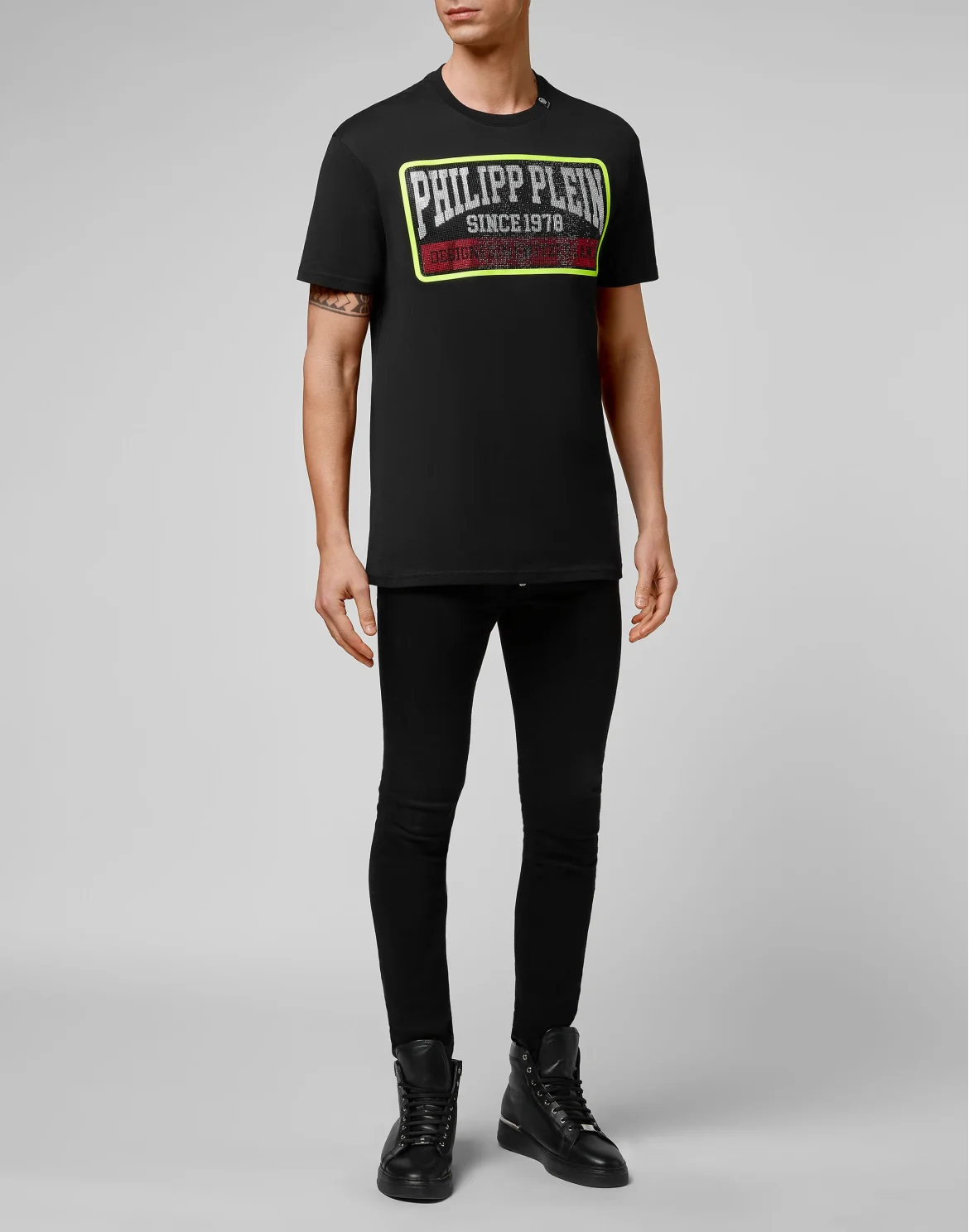T-shirt Round Neck SS PP1978, цвет: Черный