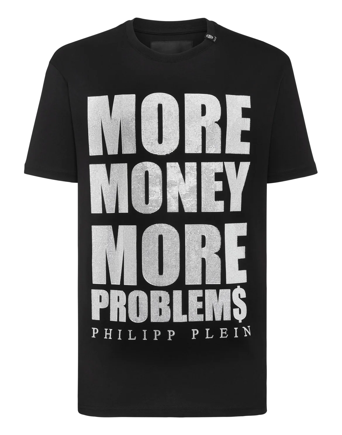 T-shirt Round Neck SS MORE MONEY MORE PROBLEMS, цвет: Черный
