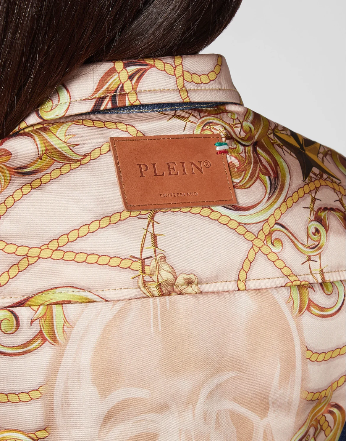 Denim Cropped Jacket New Baroque, цвет: Синий