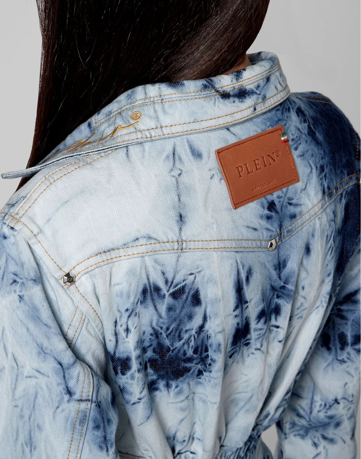 Denim Jumpsuit Bleached, цвет: Голубой