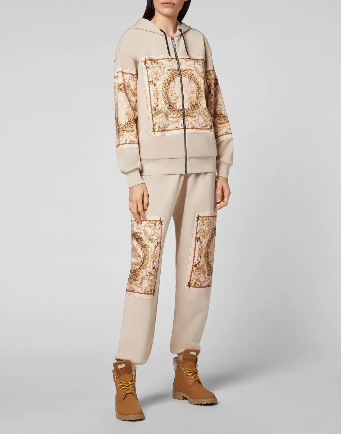 Hoodie Sweatjacket New Baroque, цвет: Бежевый