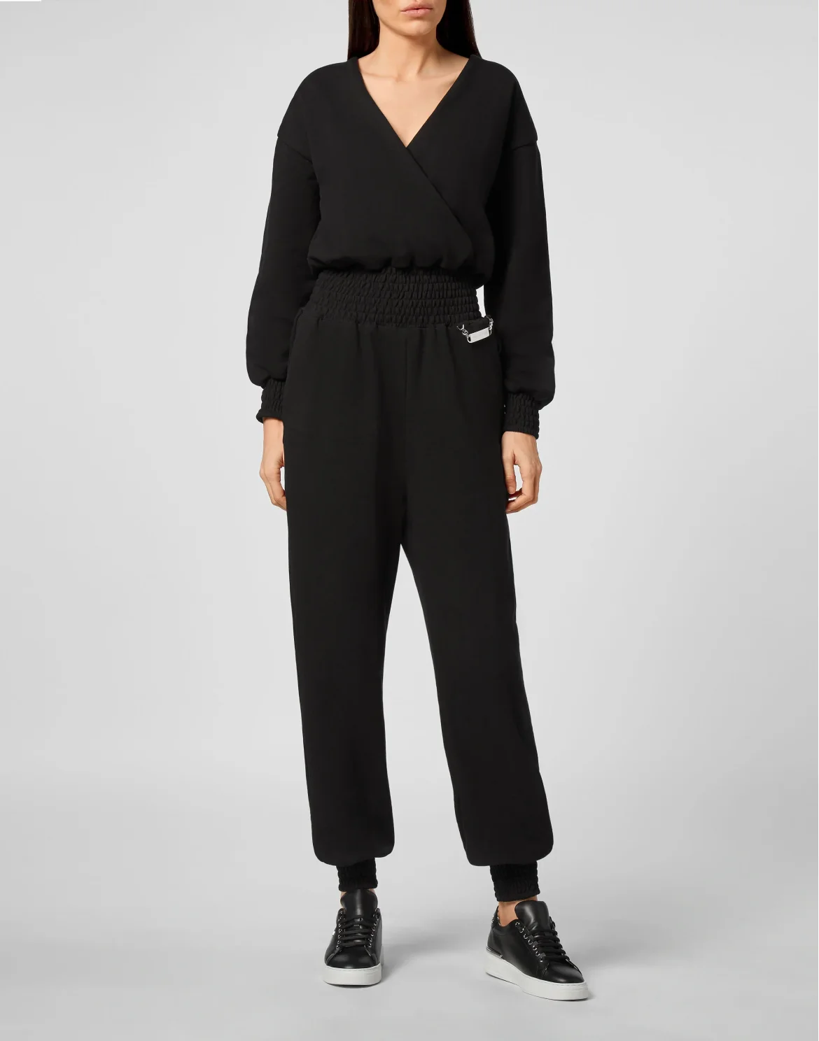 Leisurewear Jumpsuit Embroidery Signature, цвет: Черный