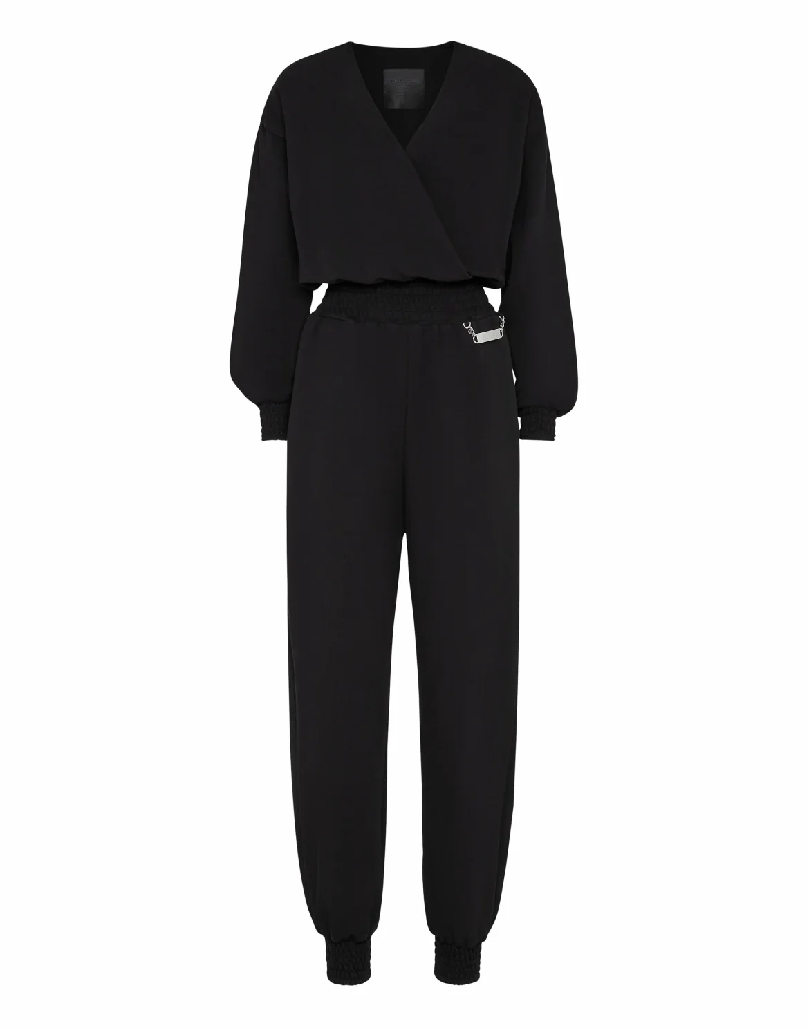 Leisurewear Jumpsuit Embroidery Signature, цвет: Черный