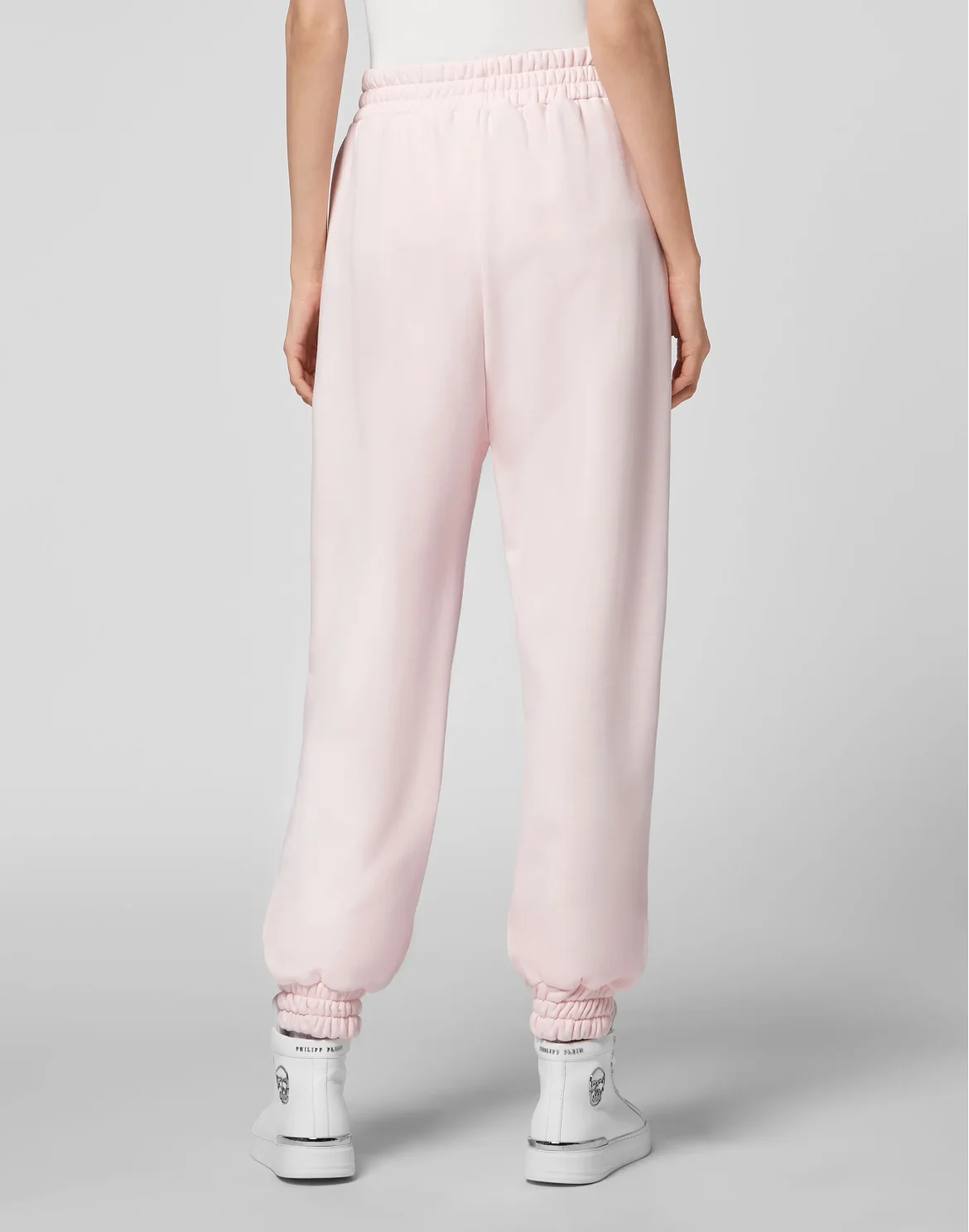 Leisurewear Trousers Embroidery Signature, цвет: Розовый