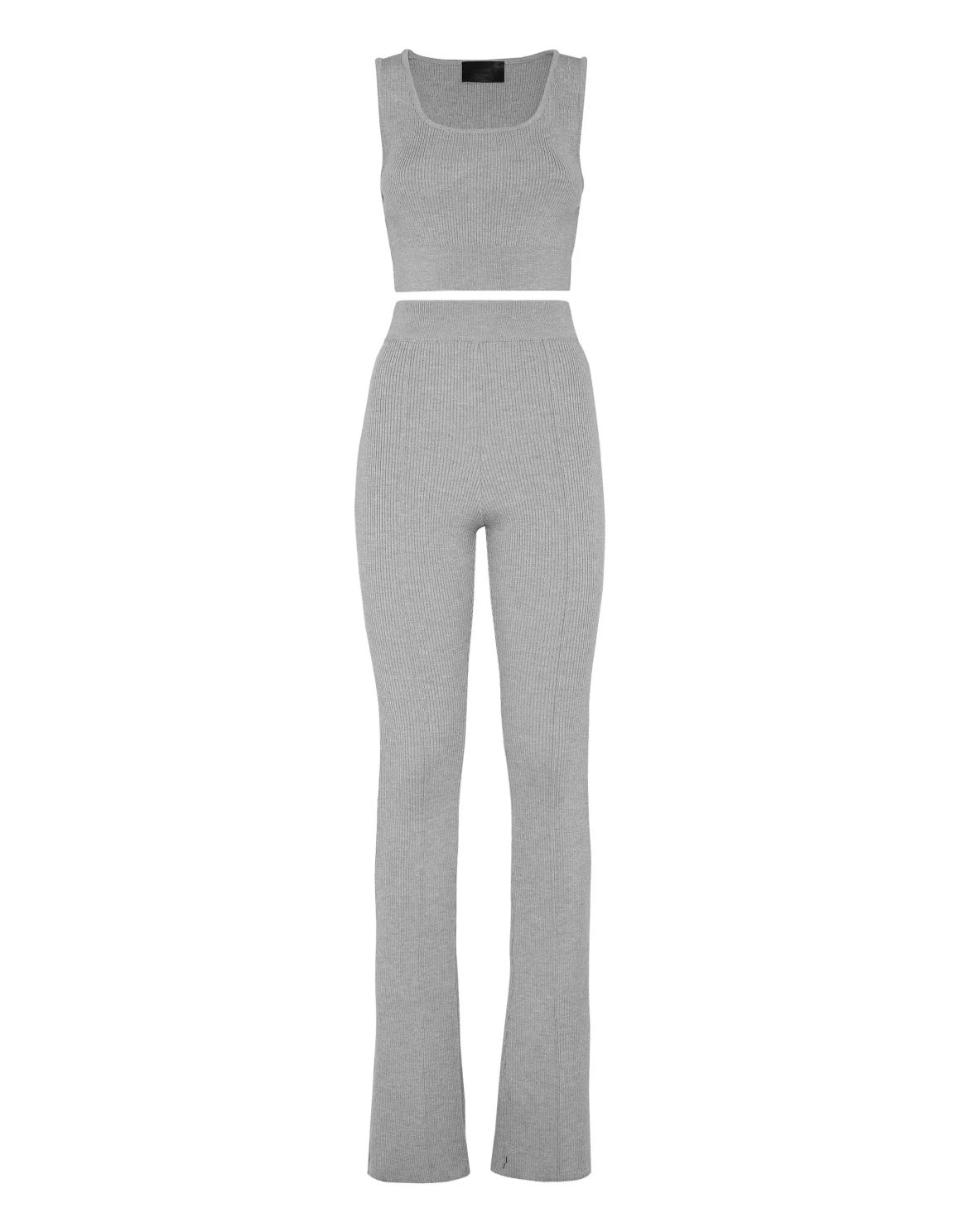 Merino extrafine leisurewear Top/Trousers  Signature, цвет: Серый