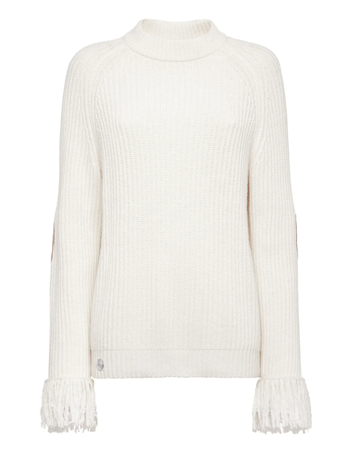 Cashmere 5 leisurewear Turtle Neck LS Embroidery Love Plein, цвет: Бежевый