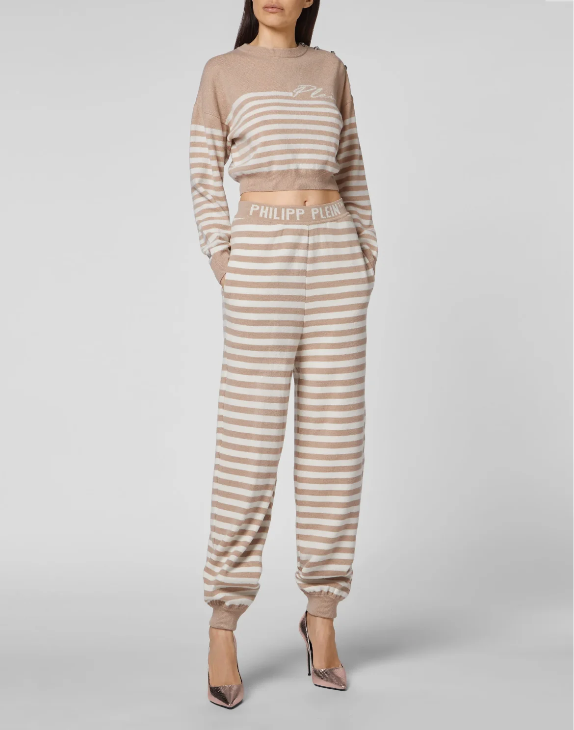 Mariner Cashmere Pullover Round Neck LS, цвет: Розовый