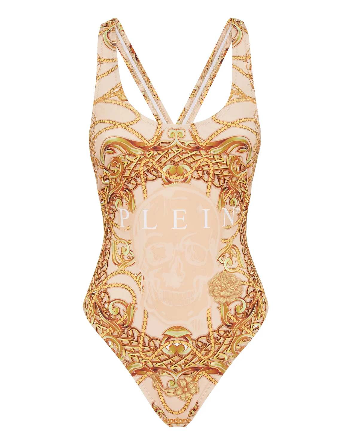 Monokini New Baroque, цвет: Бежевый