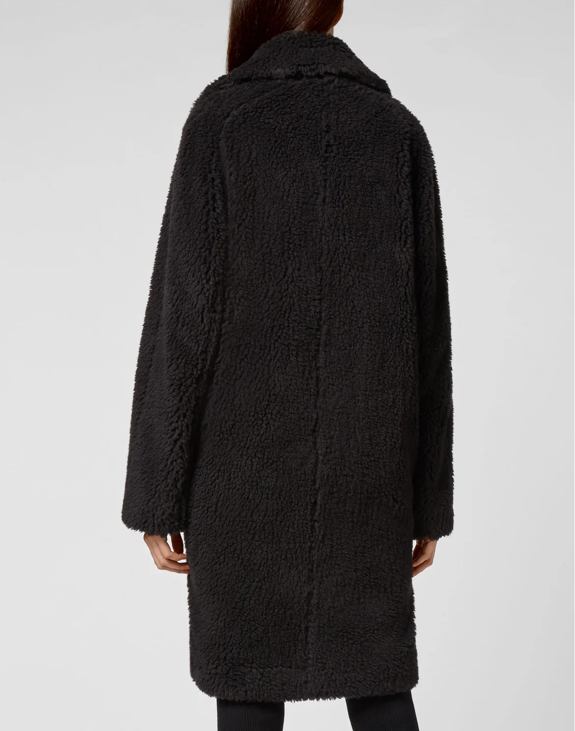 Coat Long Iconic Plein, цвет: Черный