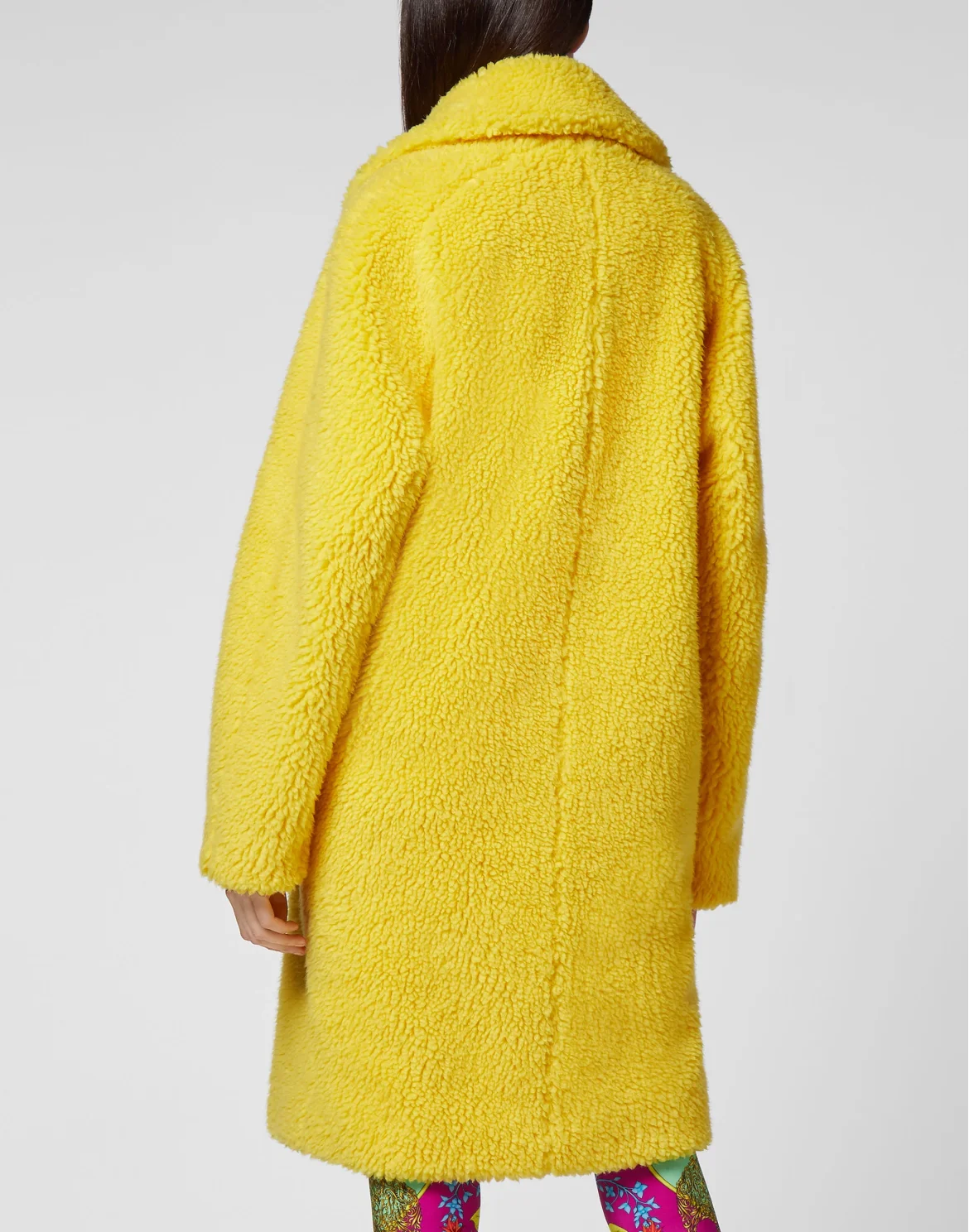 Coat Long Iconic Plein, цвет: Желтый