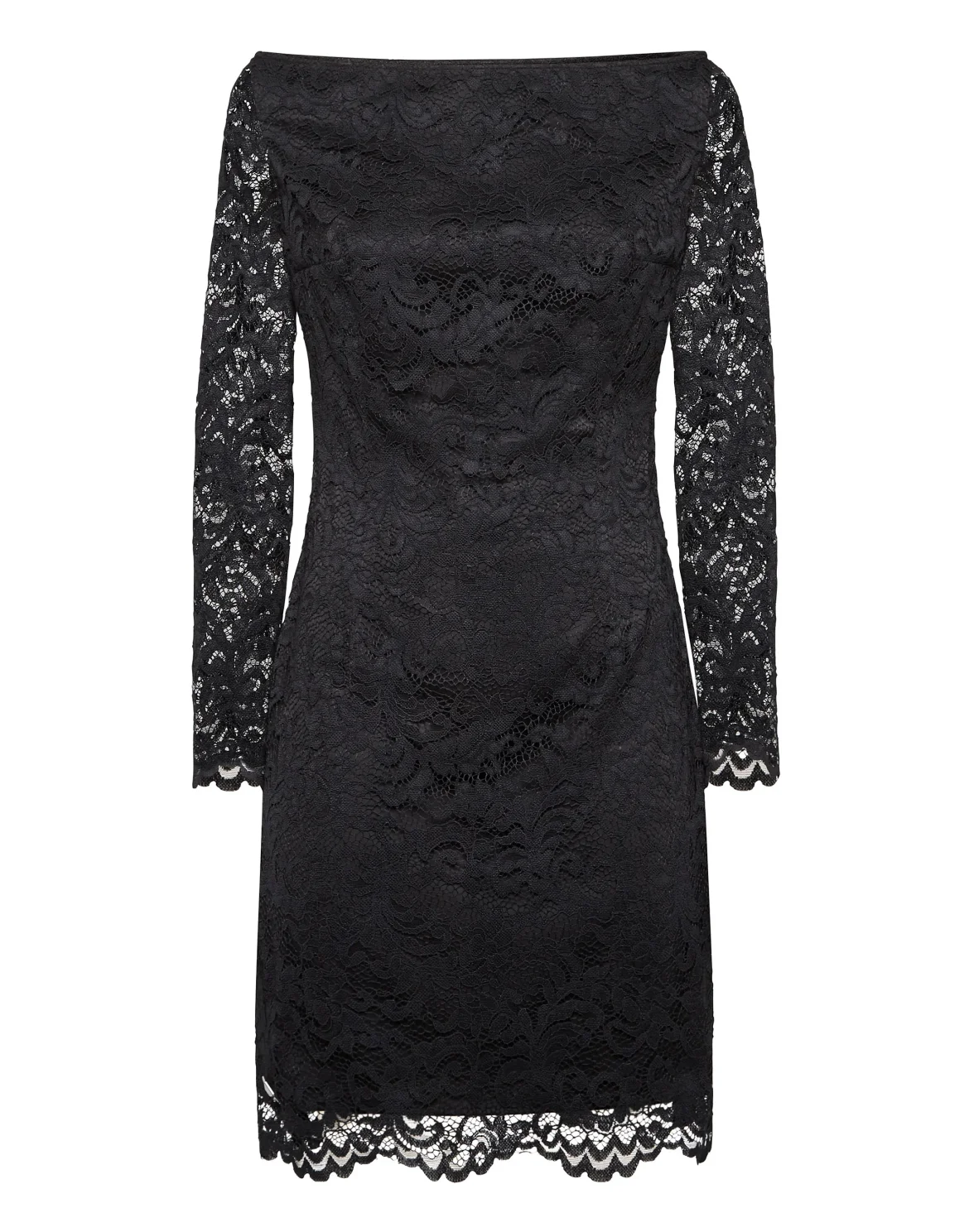 Short Dress Lace, цвет: Черный