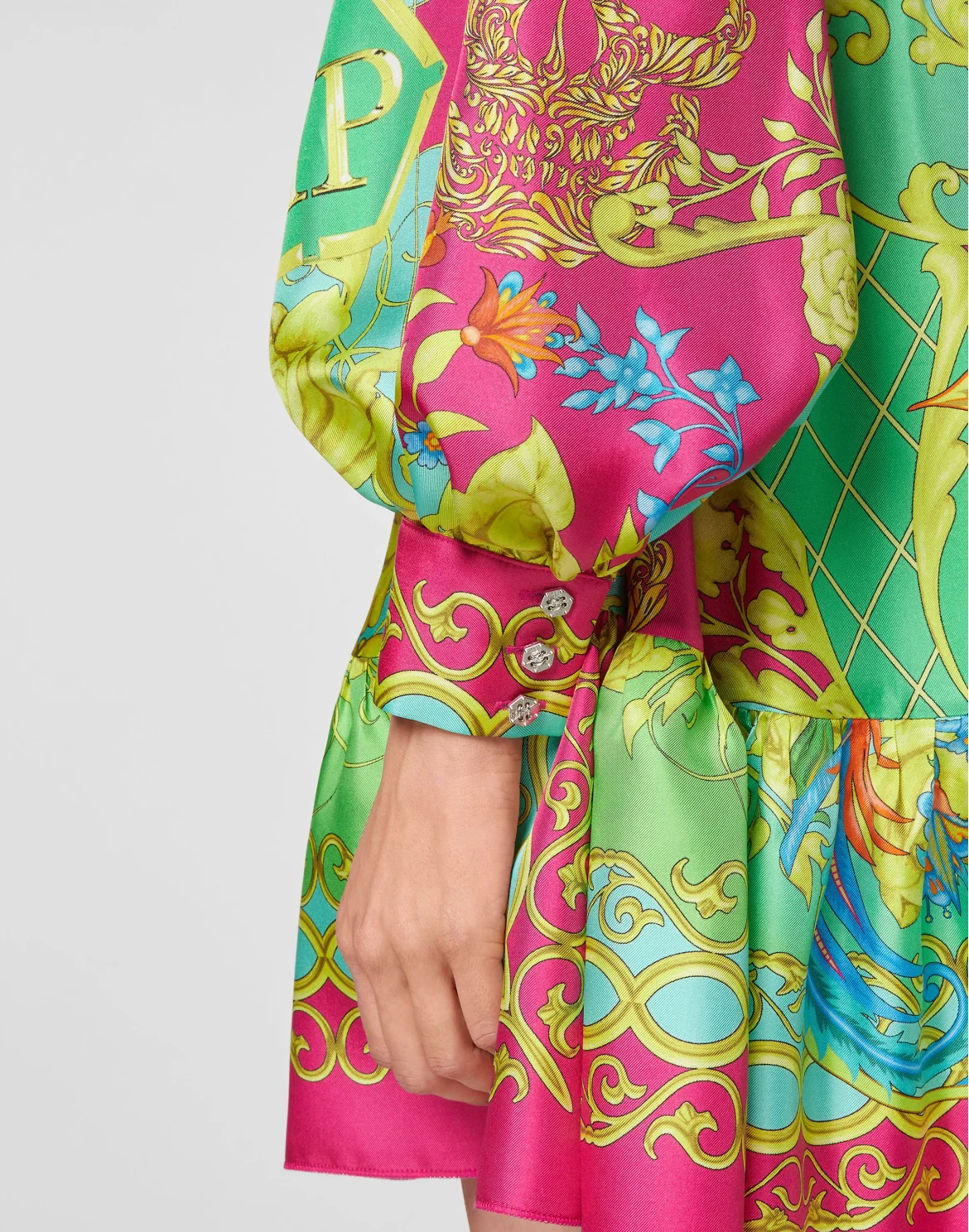 Short Dress New Baroque, цвет: Мультиколор