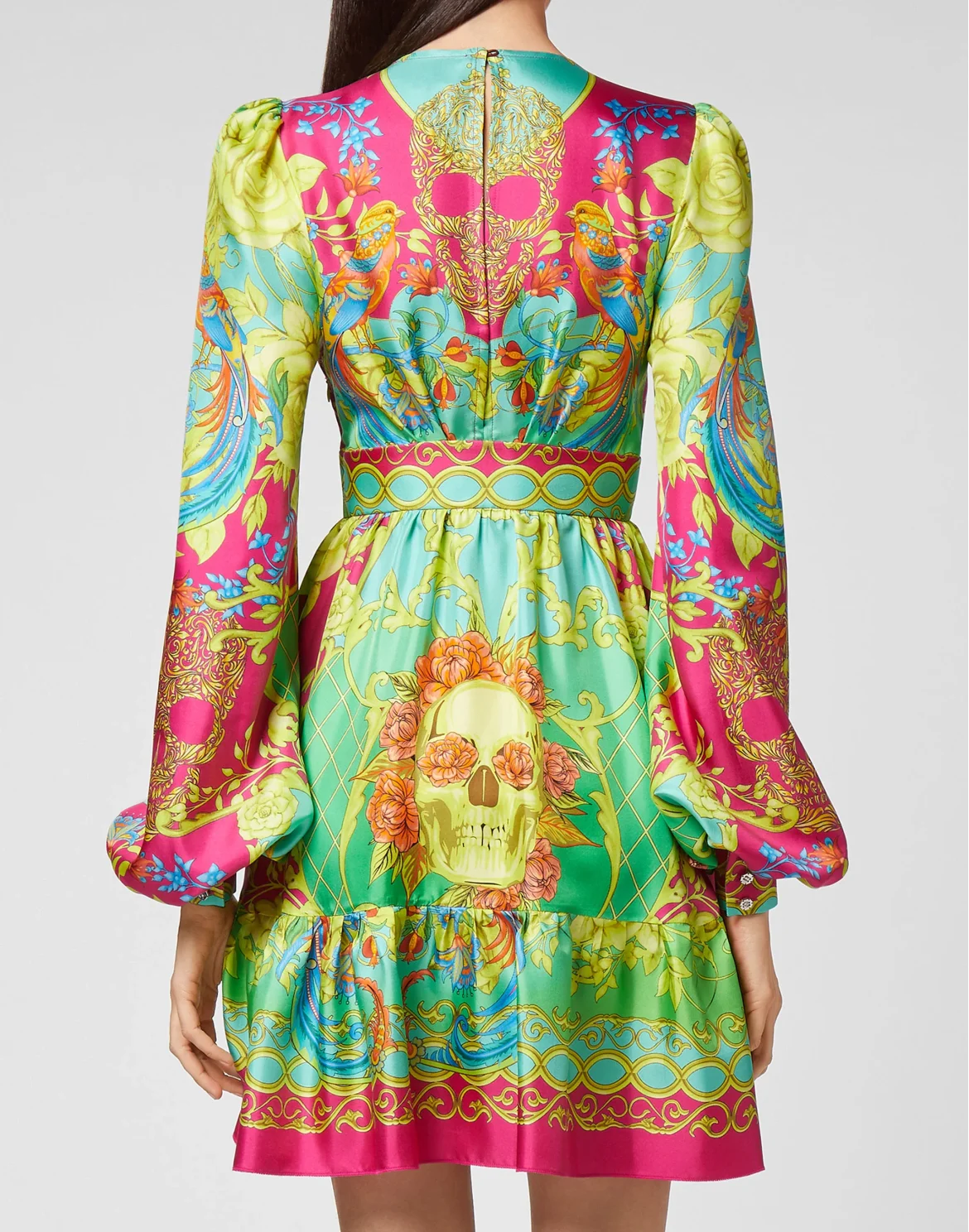 Short Dress New Baroque, цвет: Мультиколор
