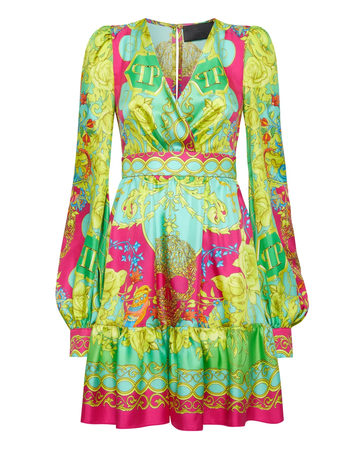 Short Dress New Baroque, цвет: Мультиколор