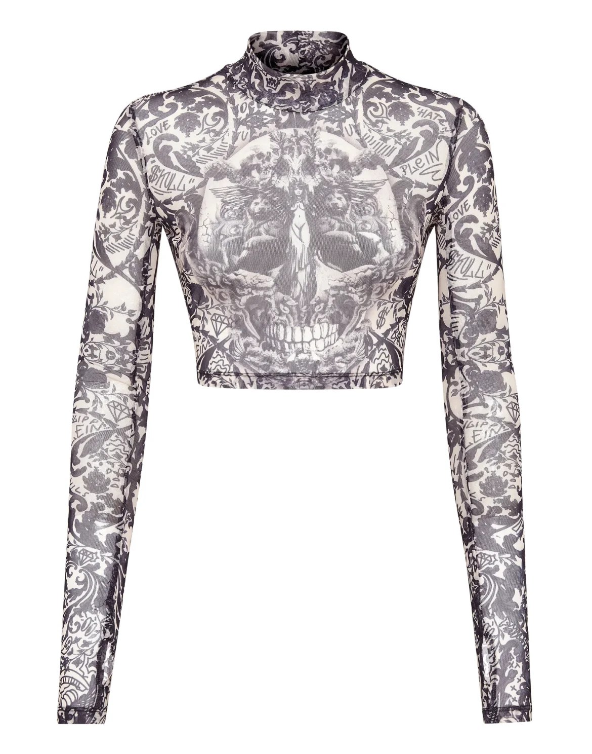 LS Top Stretch Printed Tulle New Baroque, цвет: Розовый