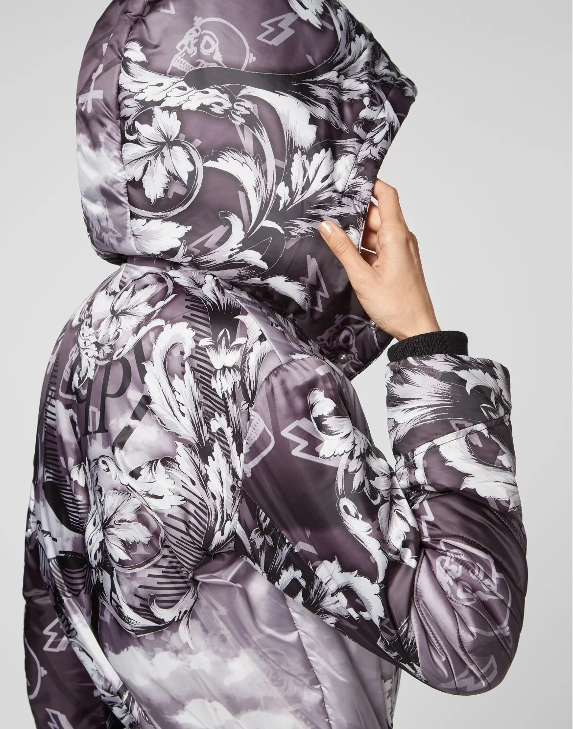Nylon Ski jumpsuit print New Baroque, цвет: Черный