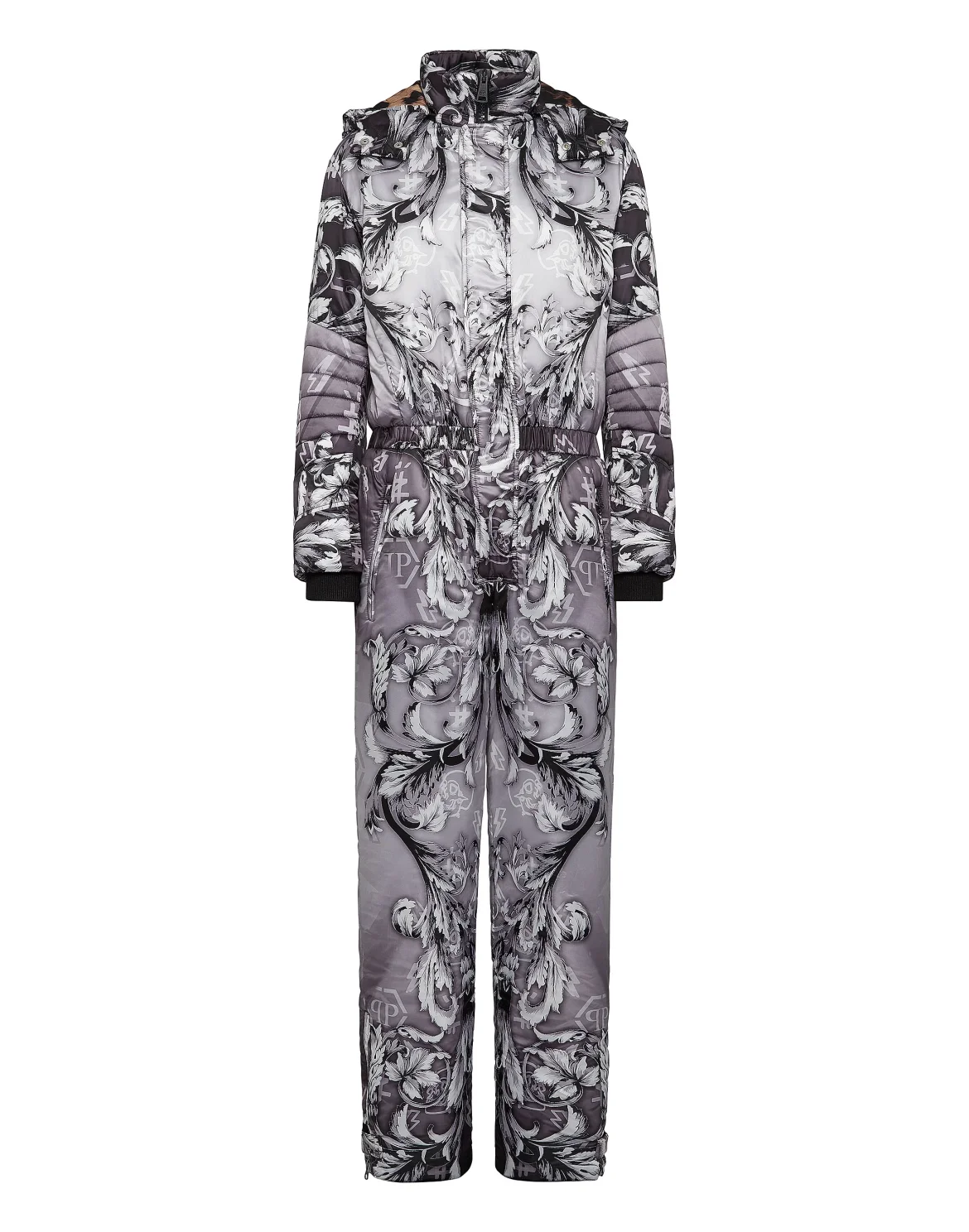 Nylon Ski jumpsuit print New Baroque, цвет: Черный