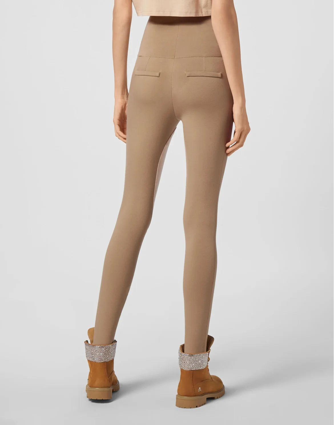 Cady Super High waist Leggings, цвет: Бежевый
