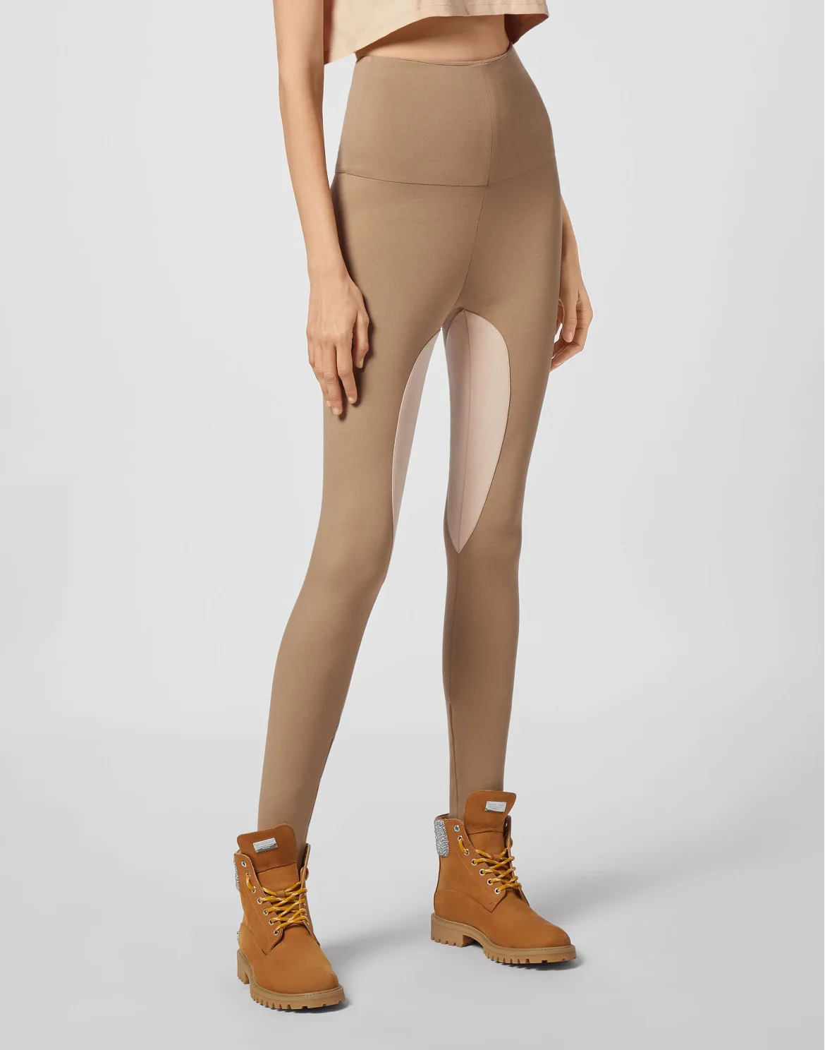 Cady Super High waist Leggings, цвет: Бежевый