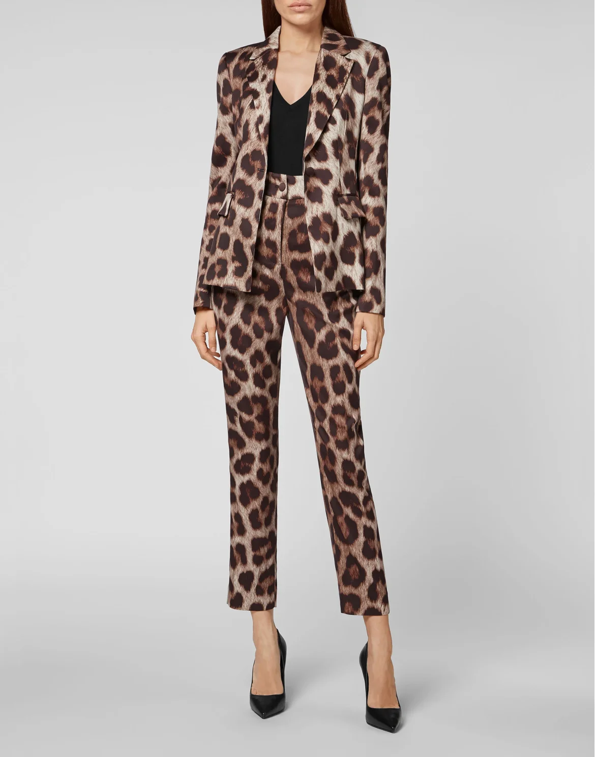 Cady Long Trousers Leopard, цвет: Леопард