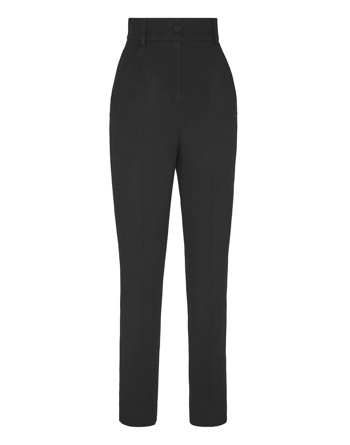 Cady Long Trousers Embroidery New Baroque, цвет: Черный