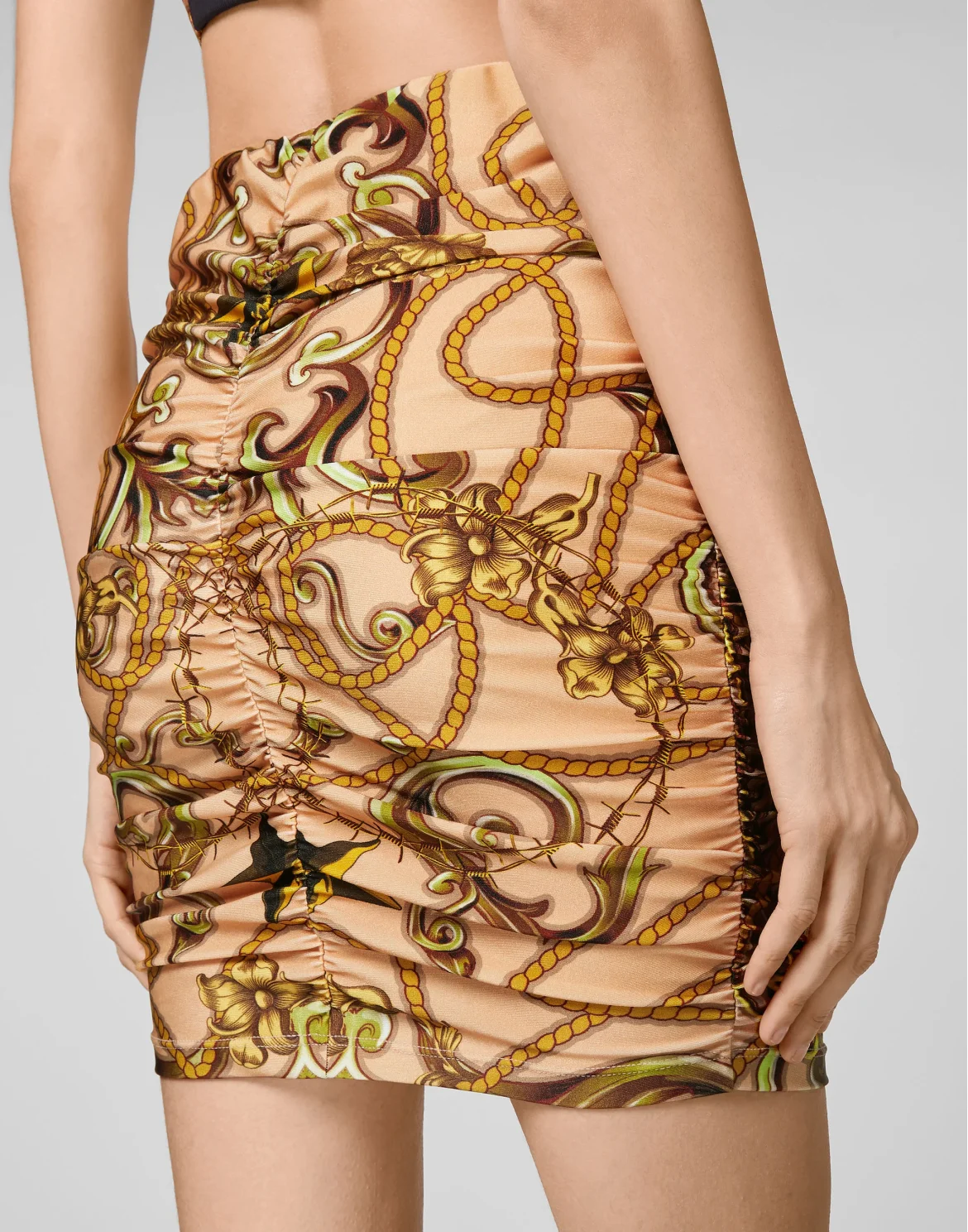 Short Skirt New Baroque, цвет: Бежевый