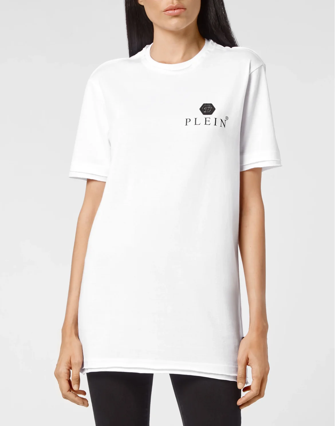 T-shirt Round Neck SS Iconic Plein, цвет: Белый